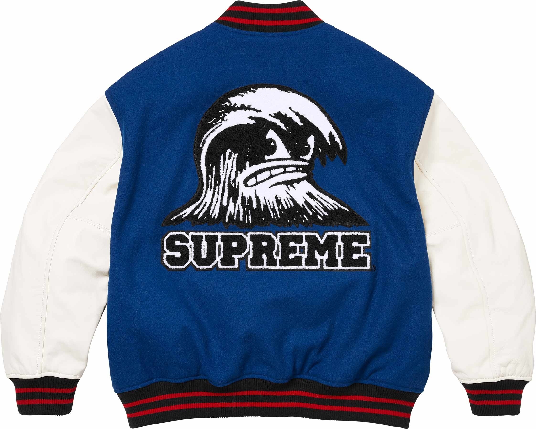 Wave Varsity Jacket view 8